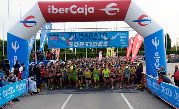 XII Marató del Mediterrani 5K y 21K Canal Olímpico Bcn (II) 12-10-2016