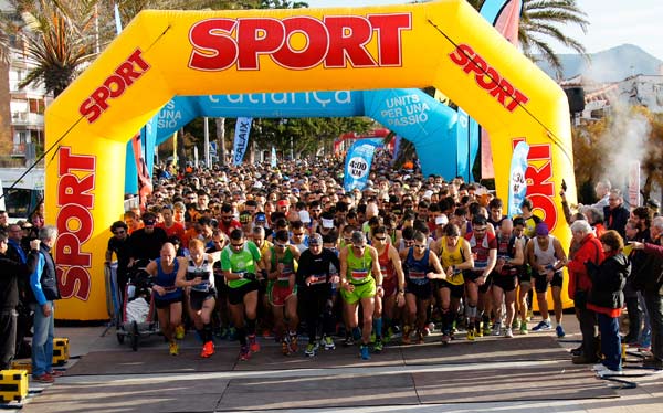 32ª Mitja l'Aliança i 4t Quart de Marató de Sitges l'Aliança (I) 11-01-2015