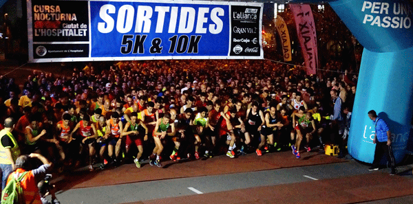 6ª Cursa Nocturna Ciutat de L´Hospitalet de Llobregat 2015 5Km y 10Km