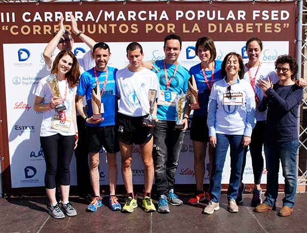III CarreraMarcha Popular FSEC Correr Juntos por la Diabetes 8-04-2017